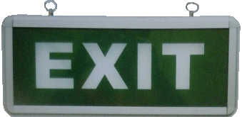 exit, exit sign